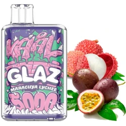 Одноразовая электронная сигарета VAAL Glaz Maracuya Lychee (Маракуйя Личи) (5000 Затяжек)