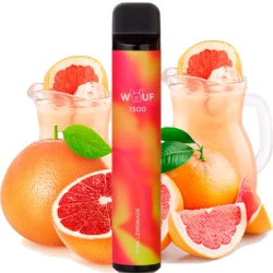 Одноразовая электронная сигарета Wouf Pink Lemonade (Розовый Лимонад) (1500 Затяжек)