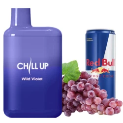 Одноразовая электронная сигарета Chill Up Wild Violet (Вайлд Вайлет) (4000 Затяжек)