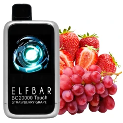 Одноразовая электронная сигарета Elf Bar BC Touch Strawberry Grape (Клубника Виноград) (20000 Затяжек)