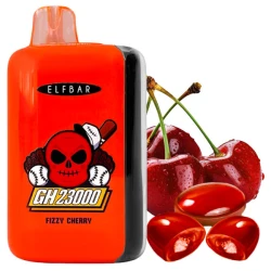 Одноразовая электронная сигарета Elf Bar GH Fizzy Cherry (Физзи Вишня) (23000 затяжек) (2% Nic)
