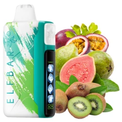 Одноразовая электронная сигарета Elf Bar Ice King Kiwi Passion Fruit Guava (Киви Маракуйя Гуава) (30000 Затяжек)