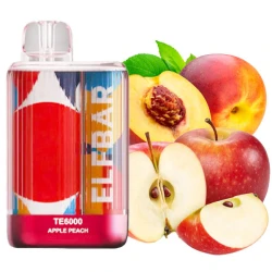 Одноразовая электронная сигарета Elf Bar TE Apple Peach (Яблоко Персик) (6000 Затяжек)