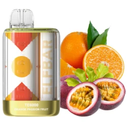 Одноразовая электронная сигарета Elf Bar TE Orange Passion Fruit (Апельсин Маракуйя) (6000 Затяжек)