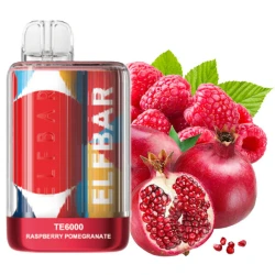 Одноразовая электронная сигарета Elf Bar TE Raspberry Pomegranate (Малина Гранат) (6000 Затяжек)