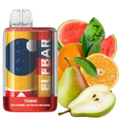 Одноразовая электронная сигарета Elf Bar TE Watermelon Pear Orange (Арбуз Груша Апельсин) (6000 Затяжек)