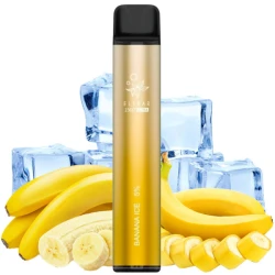 Одноразовая электронная сигарета Elf Bar Ultra Banana Ice (Банан Лед) (1500 Затяжек)