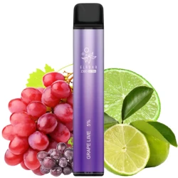 Одноразовая электронная сигарета Elf Bar Ultra Grape Lime (Виноград Лайм) (1500 Затяжек)