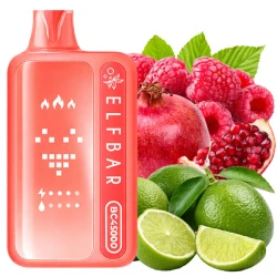 Одноразовая электронная сигарета Elf Bar BC Pomegranate Raspberry Lime (Гранат Малина Лайм) (45000 Затяжек)