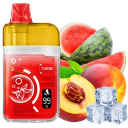 Одноразовая электронная сигарета Elf Bar BC Pro Watermelon Peach Frost (Вотермелон Пич Фрост) (40000 Затяжек)