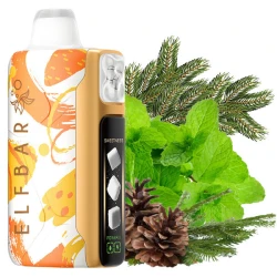 Одноразова електронна сигарета Elf Bar Sweet King Pine Needle Mint (Пайн Нідл Мінт) (30000 Затяжок)