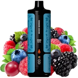 Одноразовая электронная сигарета SMPO TRON Mixed Berries (Миксд Беррис) (35000 Затяжек)