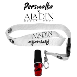 Персональний мундштук в упаковці Aladin x Personalka AP004 (Червоний з чорним і білим)