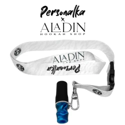 Персональний мундштук в упаковці Aladin x Personalka AP012 (Синій з білим)