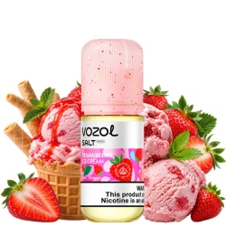Жидкость Vozol Prime Strawberry Ice Cream (Клубника Мороженое) 30 мл