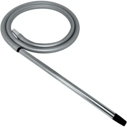 Шланг силиконовый Interhookah Soft Touch Silver (Серебристый)