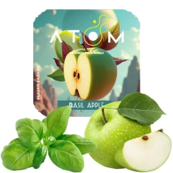 Табак Atom Basil Apple (Базилик Яблоко) 50 гр