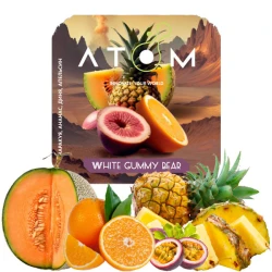 Табак Atom White Gummy Bear (Вайт Гамми Бэр) 100 гр