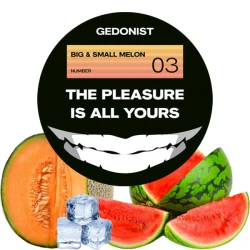 Табак Gedonist №03 Big & Small Melon (Биг & Смолл Мелон) 100 гр