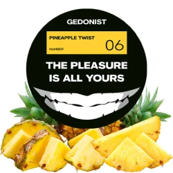 Табак Gedonist №06 Pineapple Twist (Пайнэпл Твист) 100 гр