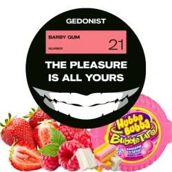 Табак Gedonist №21 Barby Gum (Барби Гам) 100 гр
