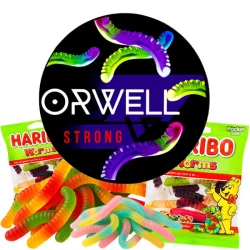 Табак Orwell Strong Jelly Worms (Желейные Червячки) 200 гр