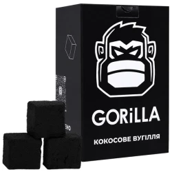 Вугілля кокосове Gorilla 1кг 72кубика в упаковці