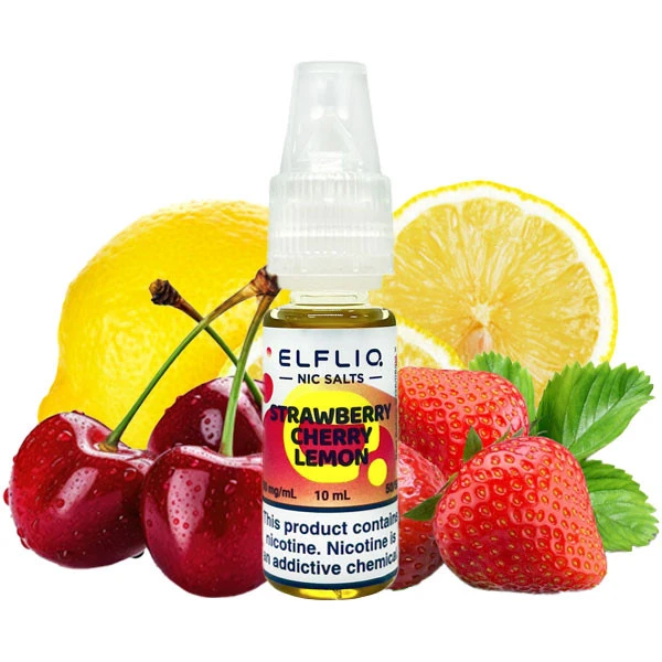 Жидкость Elf Liq Strawberry Cherry Lemon (Клубника Вишня Лимон) 10 мл