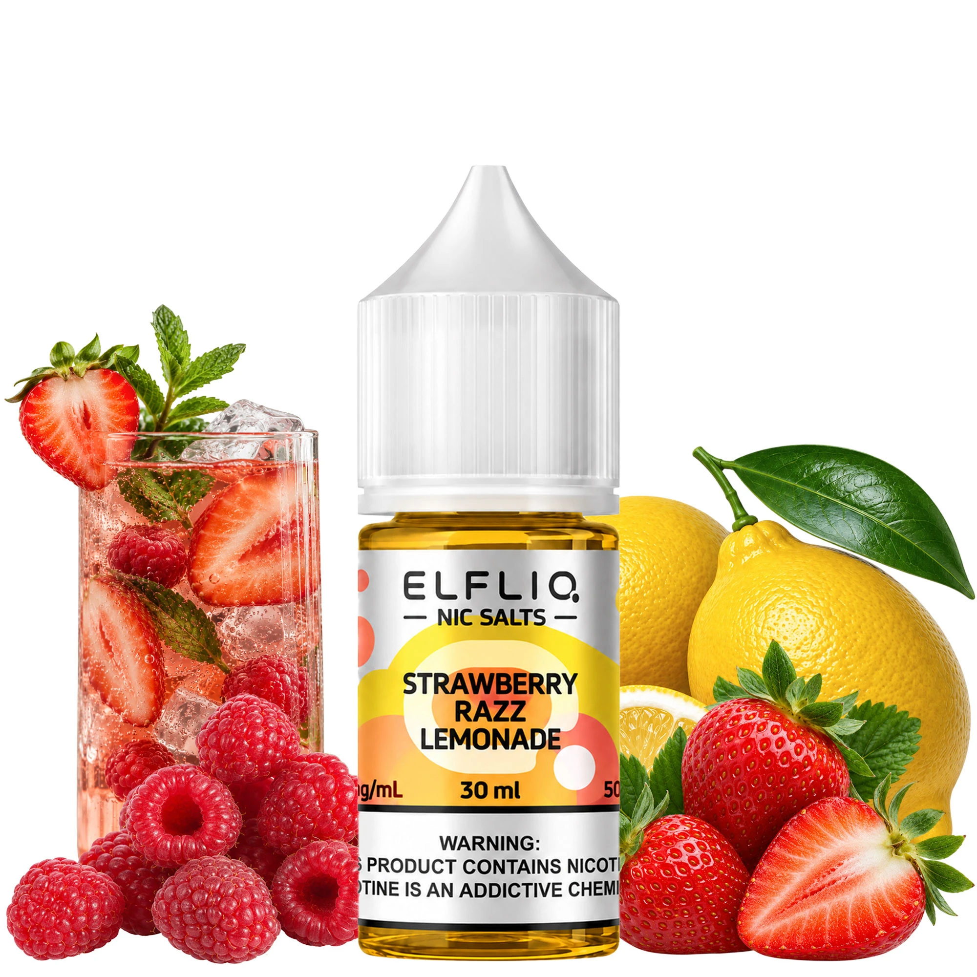 Рідина Elf Liq Strawberry Razz Lemonade (Строуберрі Разз Лемонейд) 30 мл