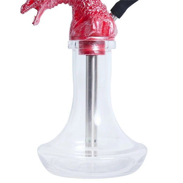 Шахта Hookah 2x2 Dragon Born (Красный с серебристым) — фото 4