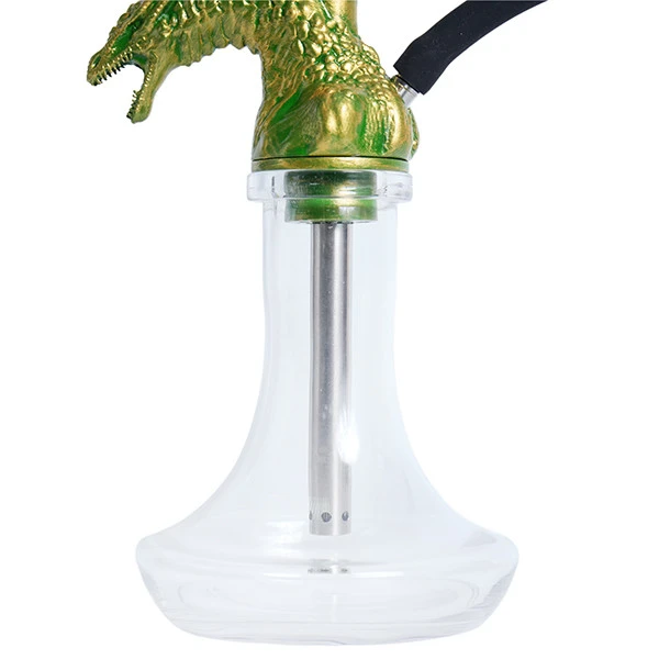 Шахта Hookah 2x2 Dragon Born (Зеленый с золотым) — фото 4