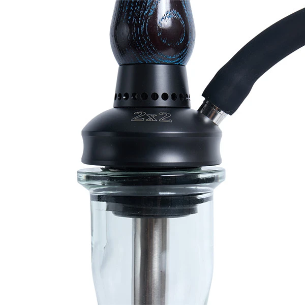 Шахта Hookah 2x2 Medium (Черный с синим) — фото 3