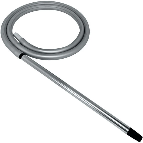 Шланг силиконовый Interhookah Soft Touch Silver (Серебристый)