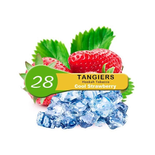 Табак Tangiers Noir Cool Strawberry 28 (Кул Строуберри) 100 гр