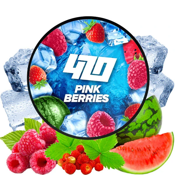 Табак 420 Classic Frost Line Pink Berries (Пинк Беррис) 250 гр