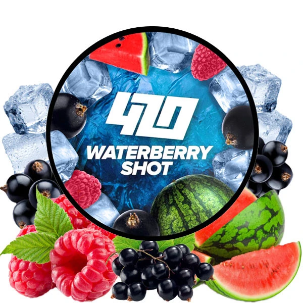 Табак 420 Classic Frost Line Waterberry Shot (Вотерберри Шот) 250 гр