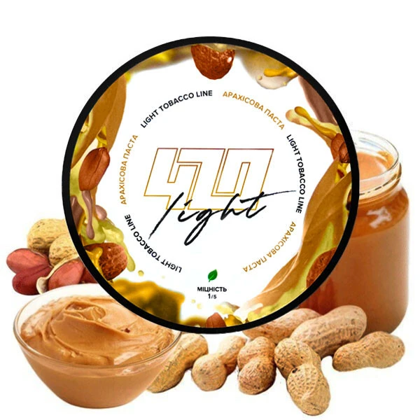Тютюн 420 Light Line Арахісова Паста 40 гр