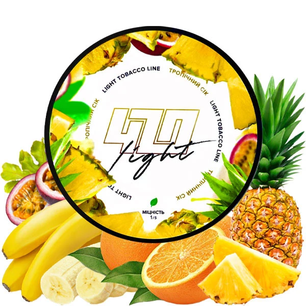 Табак 420 Light Line Тропический Сок 40 гр