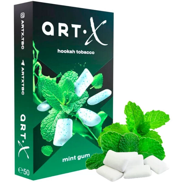 Табак Art X Mint Gum (Мята Жвачка) 50 гр