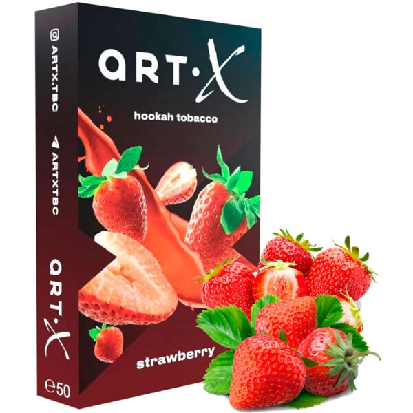 Табак Art X Strawberry (Клубника) 50 гр