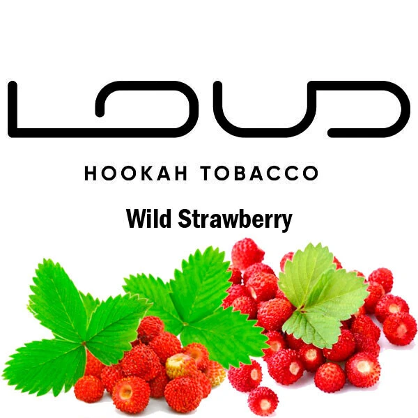 Табак Loud Light Wild Strawberry (Земляника) 50 гр