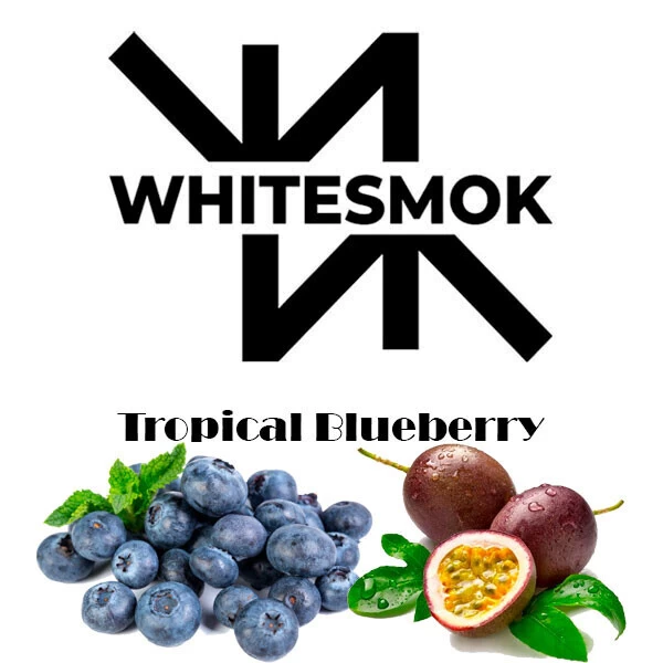 Табак Whitesmok Tropical Blueberry (Тропикал Блуберри) 50 гр