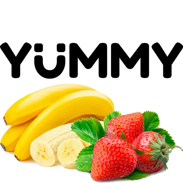 Табак Yummy Банан Клубника 250 гр