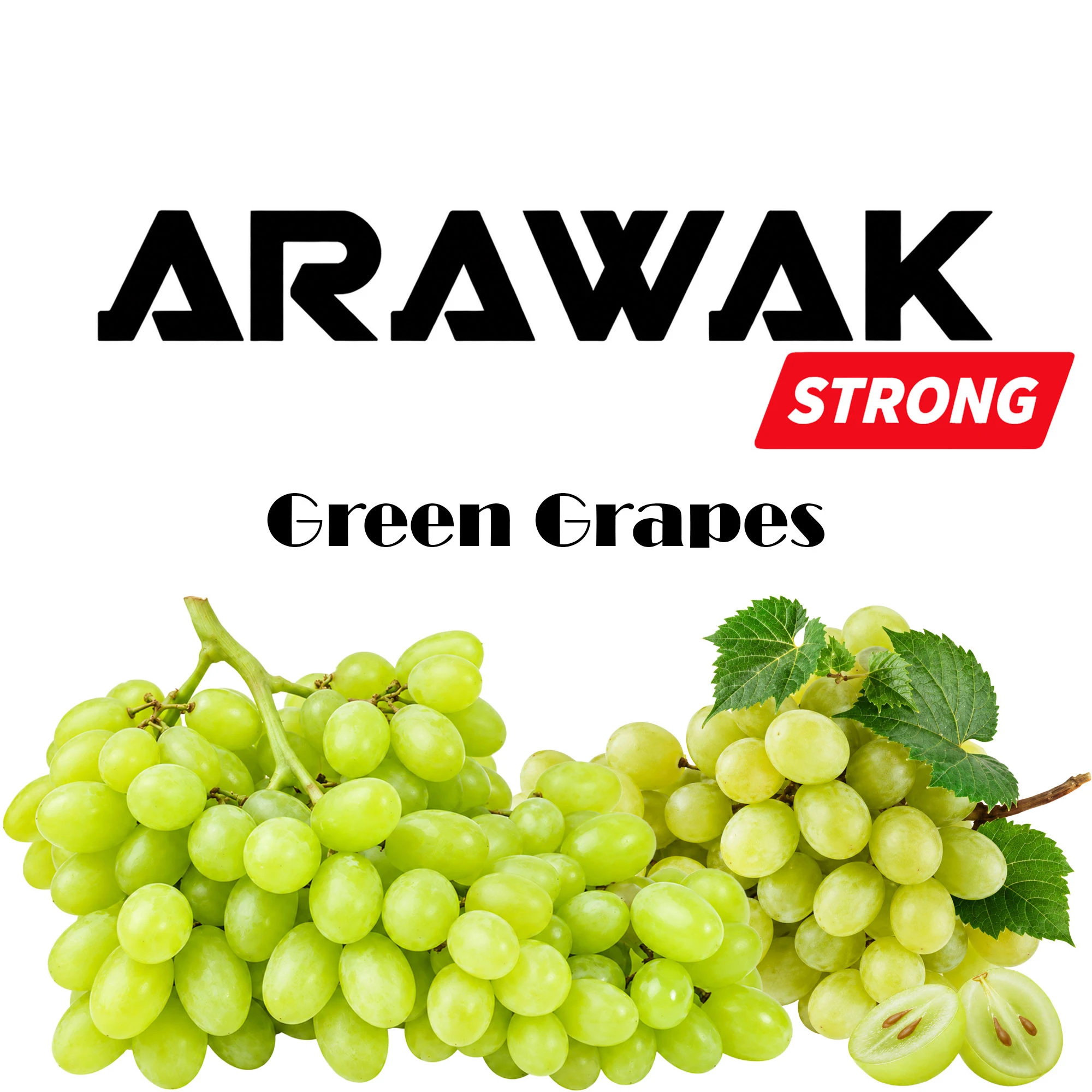 Табак Arawak Strong Green Grapes (Зеленый Виноград) 40 гр