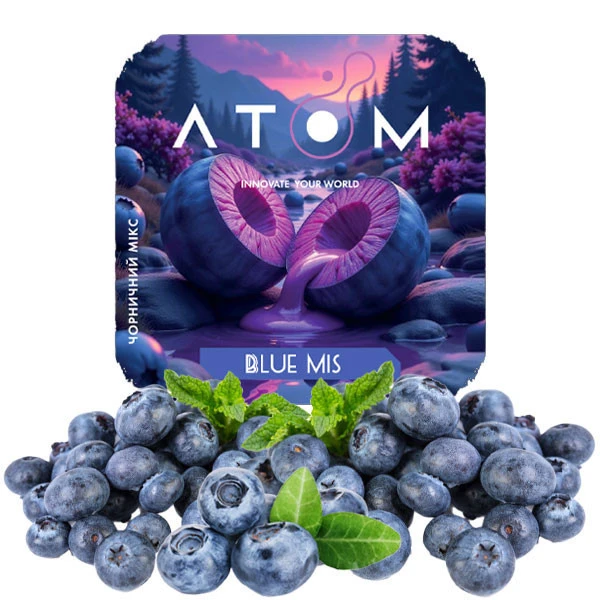 Тютюн Atom Blue Mis (Блу Міс) 200 гр