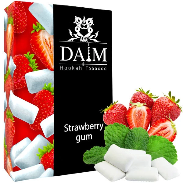 Тютюн Daim Strawberry Gum (Полуниця Жуйка) 50гр