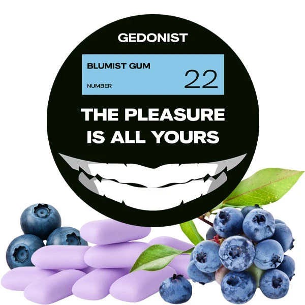 Табак Gedonist №22 Blumist Gum (Блумист Гам) 100 гр
