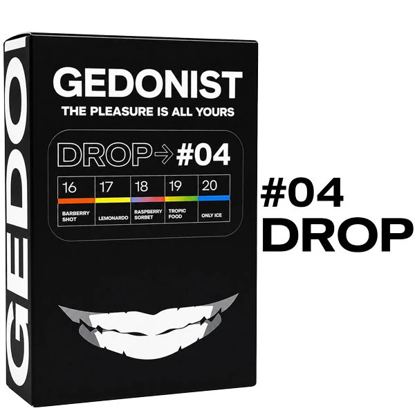 Табак Gedonist Drop №04 (Дроп №04) 125 гр