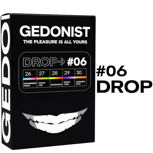 Табак Gedonist Drop №06 (Дроп №06) 125 гр