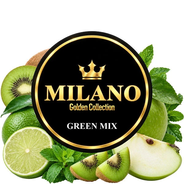 Табак Milano Golden Collection Green Mix (Грин Микс) 100 гр